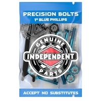 Independent Phillips 1 Inch Blue Black Skateboard Hardware