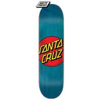 Santa Cruz Classic Dot Blue 8.5 Skateboard Deck