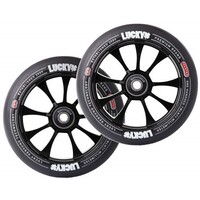Lucky Toaster 120mm Scooter Wheel Set Black