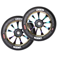 Lucky Toaster 120mm Scooter Wheel Set Neochrome