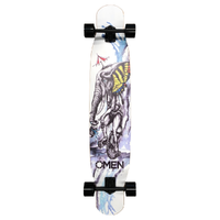 Omen Chaos Theory Dancer 46 Longboard Skateboard