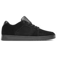 Es Mens Skate Shoes Accel Slim Black Black Black