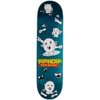 RipNDip Skateboard Deck Nerm Story Blue 8.0