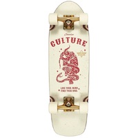 Dusters Cruiser Skateboard Culture Off White Red 29.5
