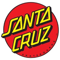 Santa Cruz Big Dot Sticker Red 12" x 1