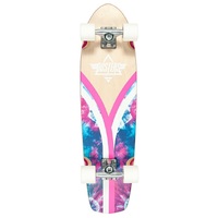 Dusters Complete Cruiser Skateboard Flashback Tiedye Pink Blue 31