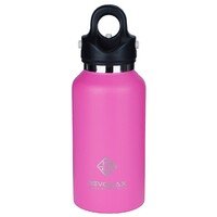 Revomax Vacuum Insulated Flask Water Bottle 355ml Peach Pink