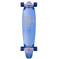 Z-Flex Longboard Skateboard Complete Metal Flake Roundtail 38