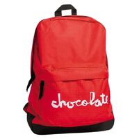 Chocolate New Simple Backpack Red