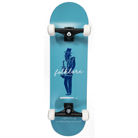 Folklore Skateboard Complete Warm Press Jazz Blue 8.5