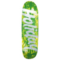 Holiday Skateboards Deck Tie Dye Green Shaped 8.625