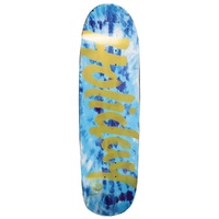 Holiday Skateboard Deck Tie Dye Blue Shaped 8.625