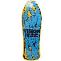 Vision Lee Ralph Yellow Blue Reissue Skateboard Deck