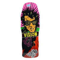Vision Psycho Stick Red Reissue Skateboard Deck