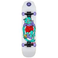 Welcome Skateboard Complete Teddy White 7.75