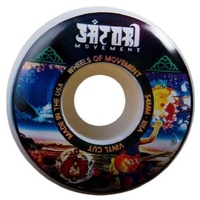 Satori Skateboard Wheels Vinyl Cut Psych 101a 54mm