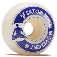 Satori Skateboard Wheels Meditation Blue 98a 54mm