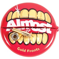 Almost Gold Nuts Bolts 1" Skateboard Hardware