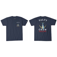 Salty Crew T-Shirt Tailed Medium Navy