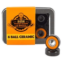 Rush Skateboard Bearings 6 Balls Ceramic