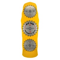 Schmitt Stix Ripsaw Modern Concave Yellow Reissue Skateboard Deck