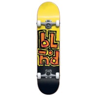 Blind Skateboard Complete OG Stacked FP Black Yellow 7.5