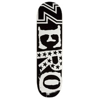Zero Legacy Ransom Black White 8.25 Skateboard Deck