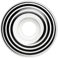 Hazard Skateboard Wheels Swirl CP Radial White 101A 51mm