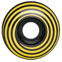 Hazard Skateboard Wheels Swirl CP Radial Black 101A 51mm