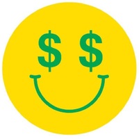 Enjoi Skate Sticker Cash Money Yellow