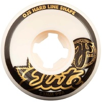 OJ Elite Hardline Black Gold 53mm Skateboard Wheels