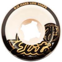 OJ Elite Hardline Black Gold 99A 54mm Skateboard Wheels