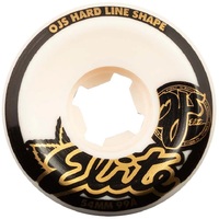 OJ Elite Hardline Black Gold 54mm Skateboard Wheels