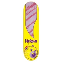 Heroin Skateboard Deck Team Giallo 8.625