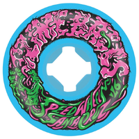 Slime Balls Vomit Mini II Blue 97A 53mm Skateboard Wheels