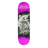 Blood Wizard Skateboard Deck Wizard Occult Multi 8.1