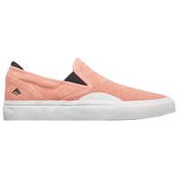 Emerica Mens Skate Shoes Wino G6 Slip On Pink White