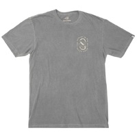 Salty Crew T-Shirt Lurker Overdyed Asphalt