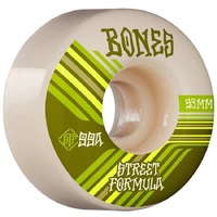 Bones Skateboard Wheels STF V4 Retro 99A 53mm