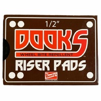 Shortys Dooks Skateboard Riser Pads 1/2