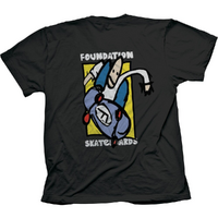 Foundation T-Shirt F Skater Black