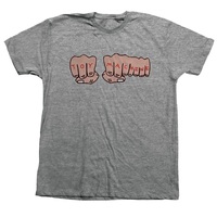 Toy Machine Fists Heather Grey T-Shirt