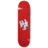Polar Skate Co Skateboard Deck Dane Brady Painter Red 8.0