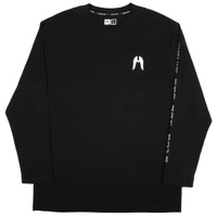 Ethic DTC Long Sleeve Shirt Lost Highway Black