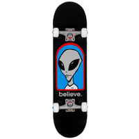 Alien Workshop Believe 7.75 Skateboard Black