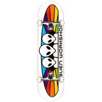 Alien Workshop Spectrum 8.0 Skateboard White