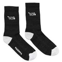 Magenta Socks VX Black