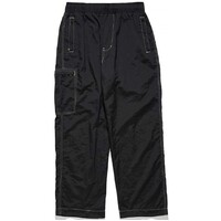 Afends Pants Faded Spray Black