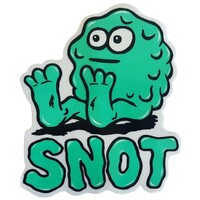 Snot Wheel Co Sticker Booger Logo Small