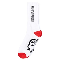 Spitfire Classic 87 3 Pairs White Black Red Mens Socks